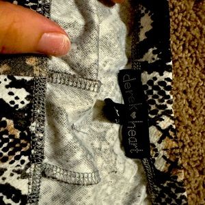Snake skin looking skirts